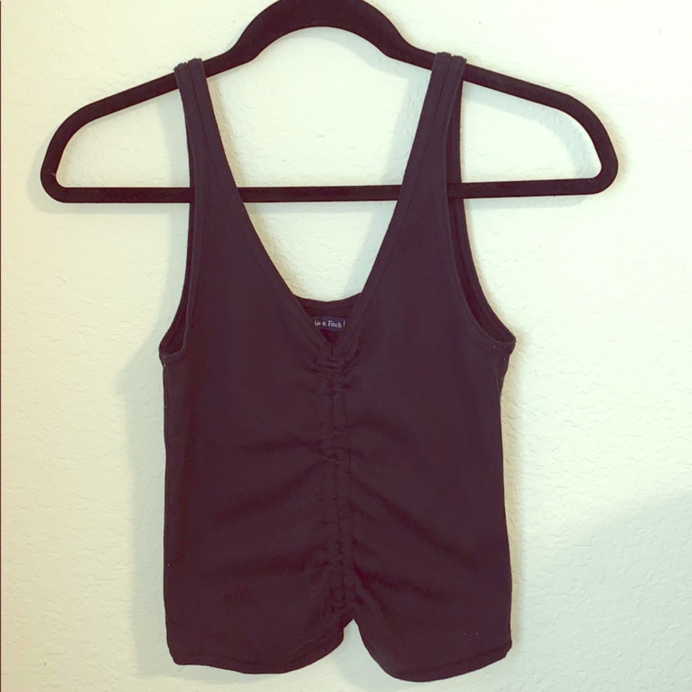 Black tank top